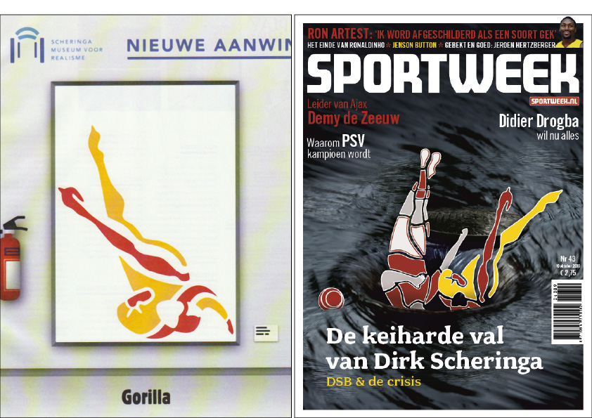 De val van Dirks DSB
