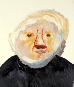 Portret van Rudi Fuchs Karel Appel