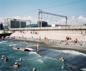 Beach in Adler
