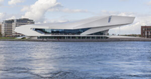 eye filmmuseum exterior view dennis guzzo